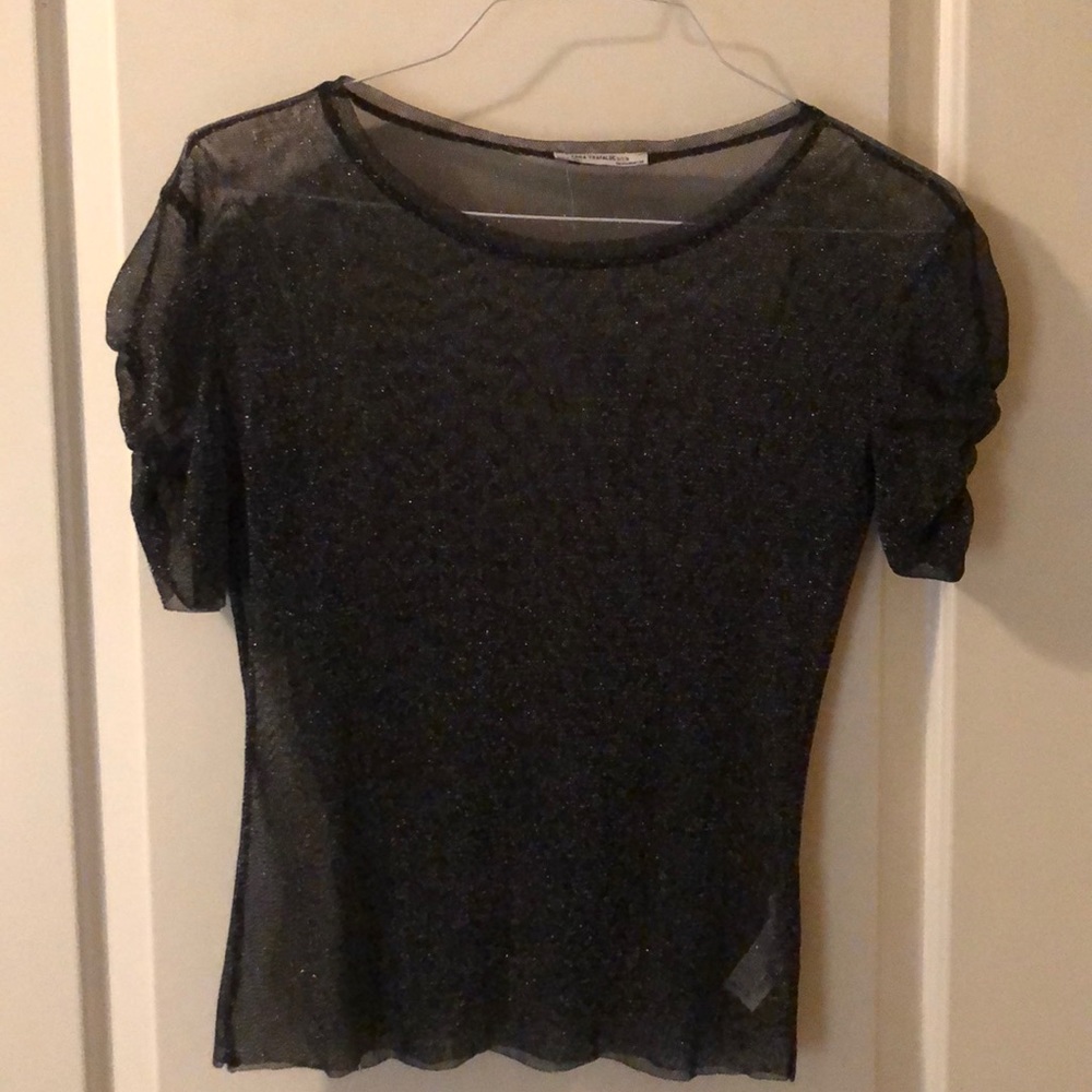 Mesh going out shirt